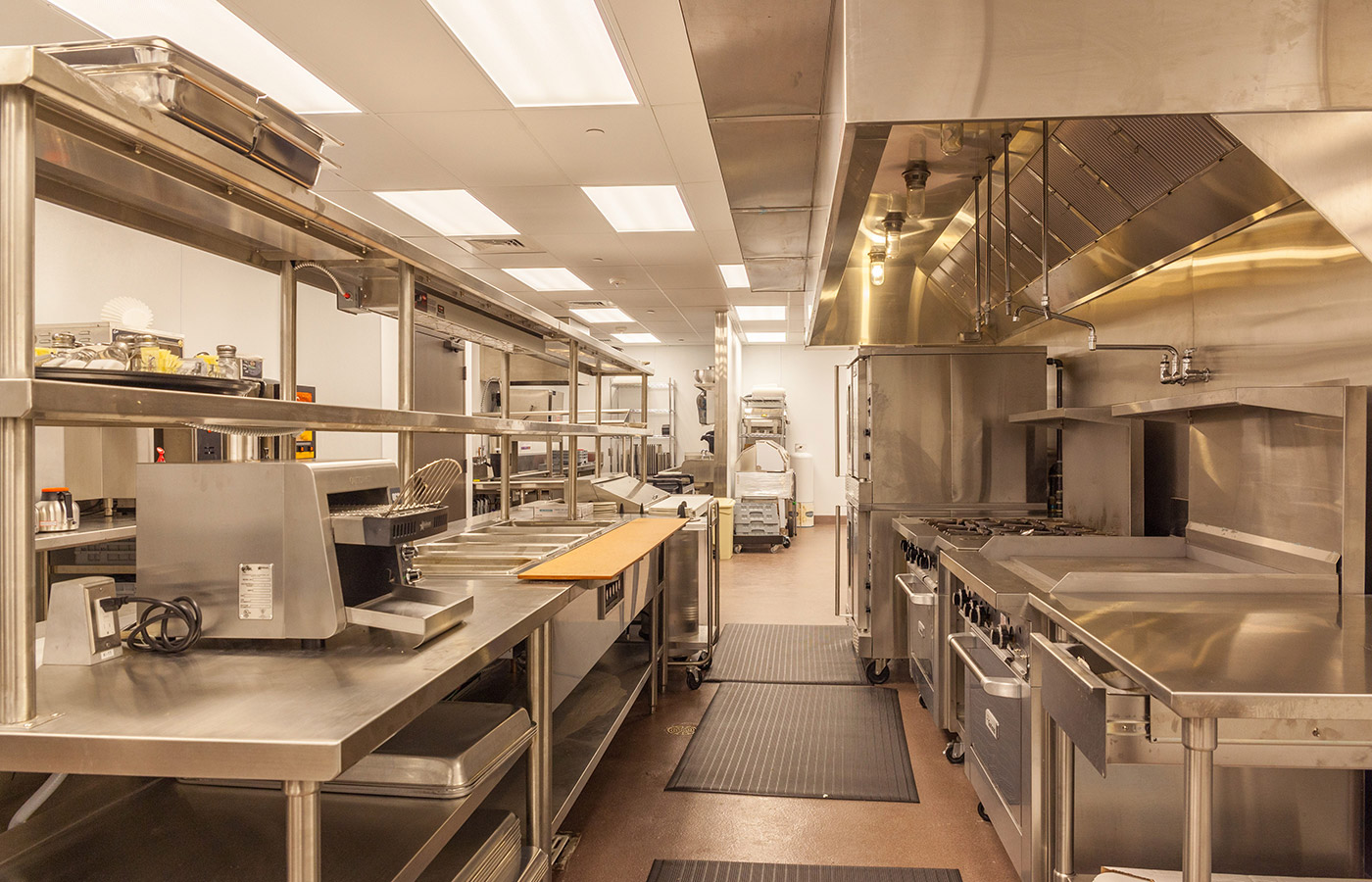 The kitchen used by the cook at Caliche Senior Living.