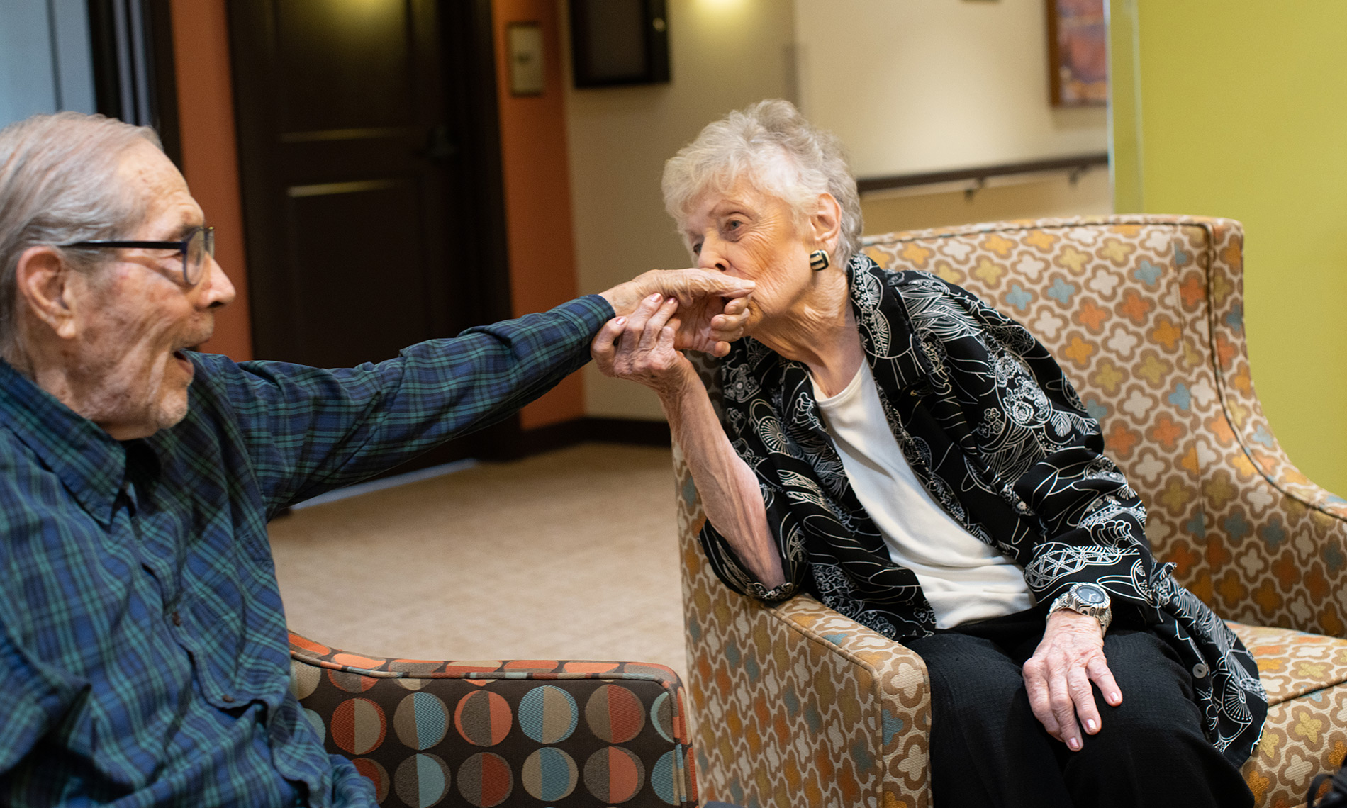couple enjoying each other's company