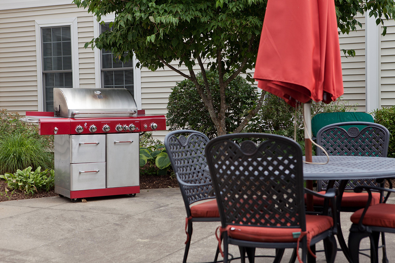 Barbeque zone