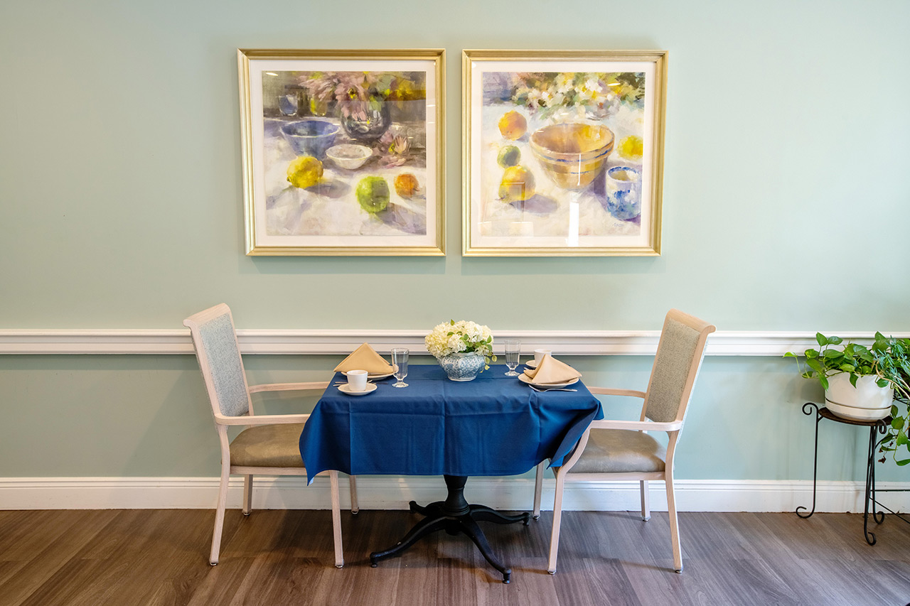 Memory Care Dining Room