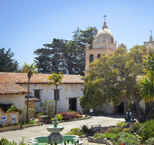 Courtyard of the residence