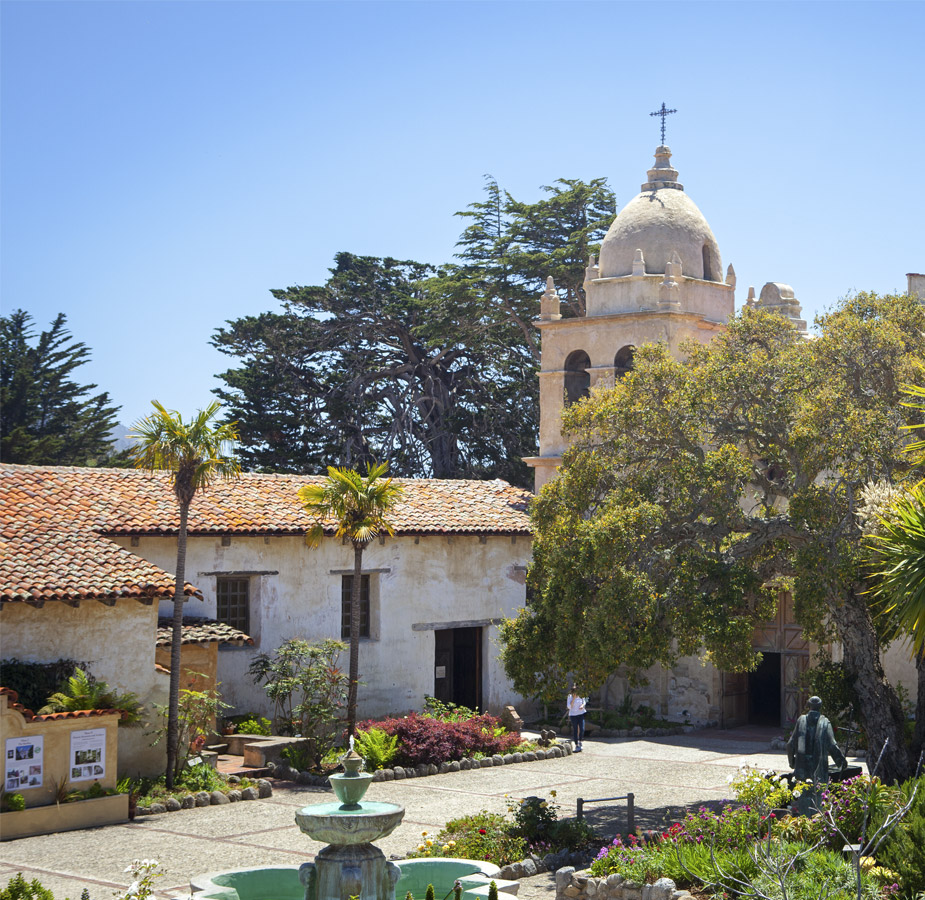 Courtyard of the residence