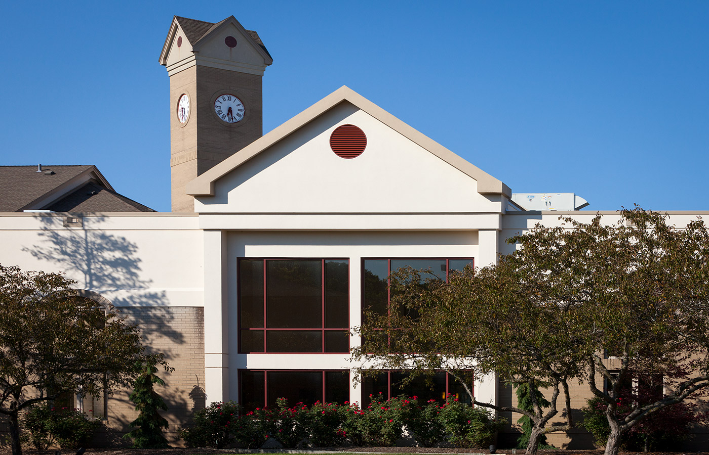 Outside view of a building
