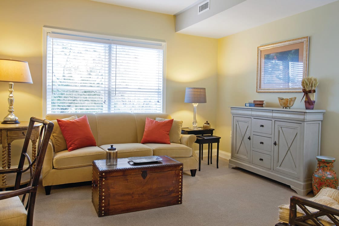 Whether you choose your own private studio or a two-bedroom suite, each floor plan comes with plenty of elbow room with open designs, modern kitchenettes and large closets for plenty of storage space.