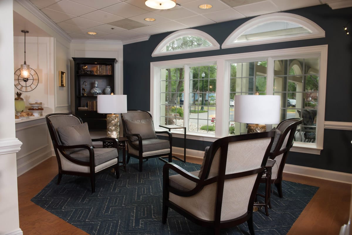 There are plenty of spaces to sit, relax and get lost in a book or strike up a conversation.