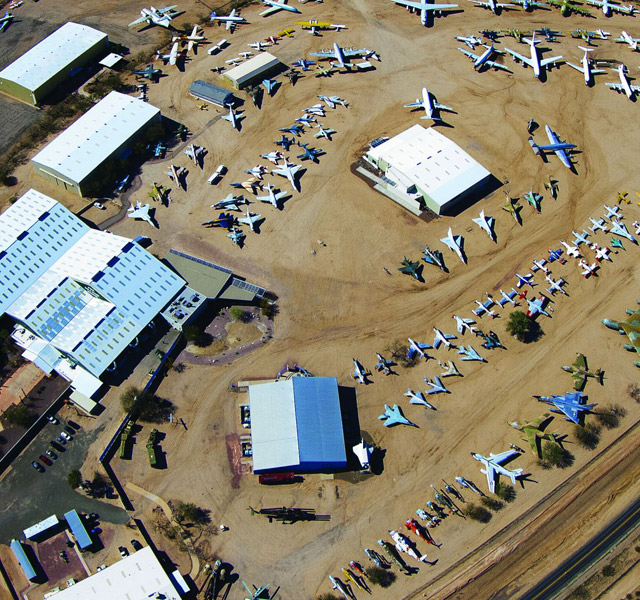 A museum that takes you to new heights. Pima Air &amp; Space Museum started with just a few planes in 1976 and has grown to become one of the world’s largest aerospace museums with a collection of over 300 aircraft across the history of flight.