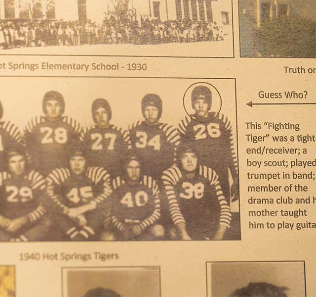an old photograph of a football team