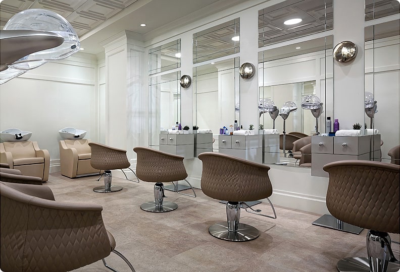 Salon chairs at Indulge Salon and Spa Salon chairs at Indulge Salon and Spa