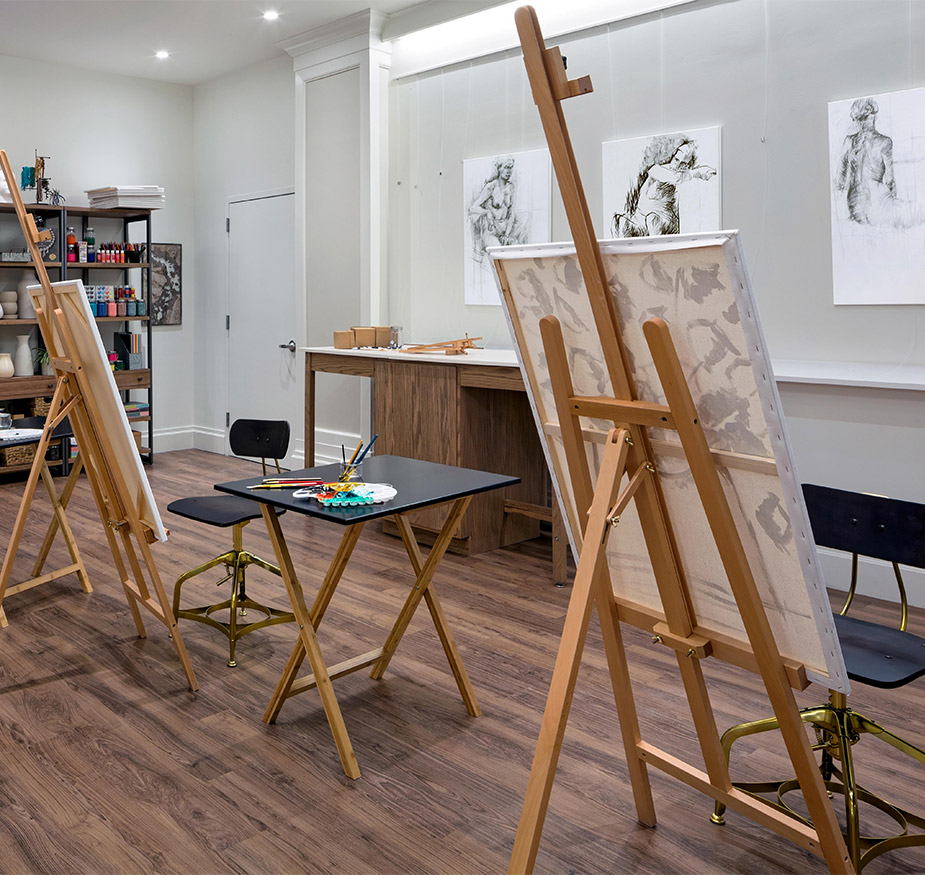 Art and creation studio at the Watermark at Brooklyn Heights Art and creation studio at the Watermark at Brooklyn Heights