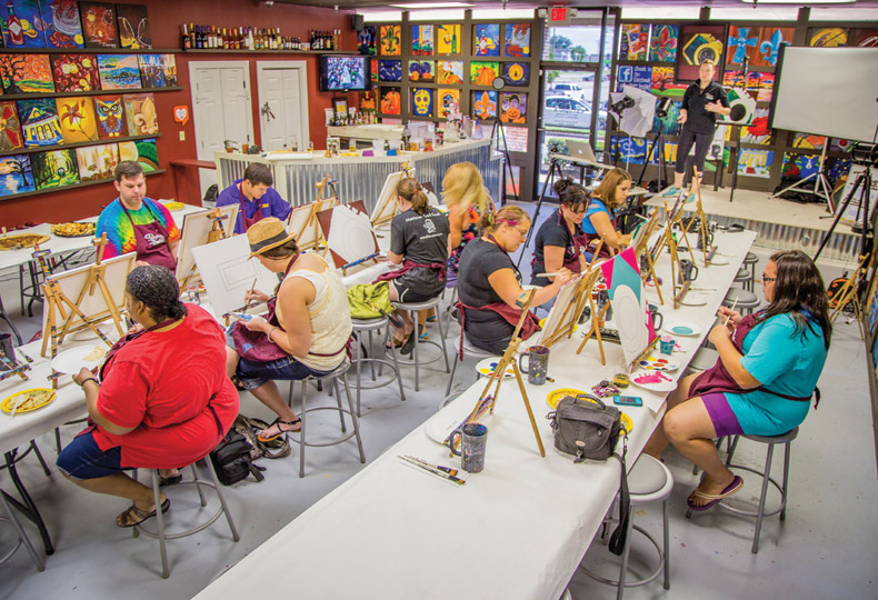 Painting with a twist Painting with a twist event in Aurora, Colorado