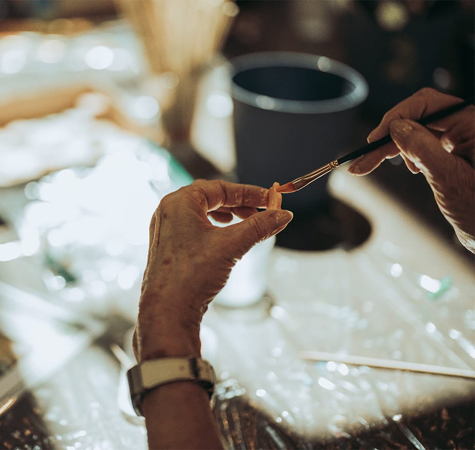 The Fountains at Albemarle Signature Programs A woman painting