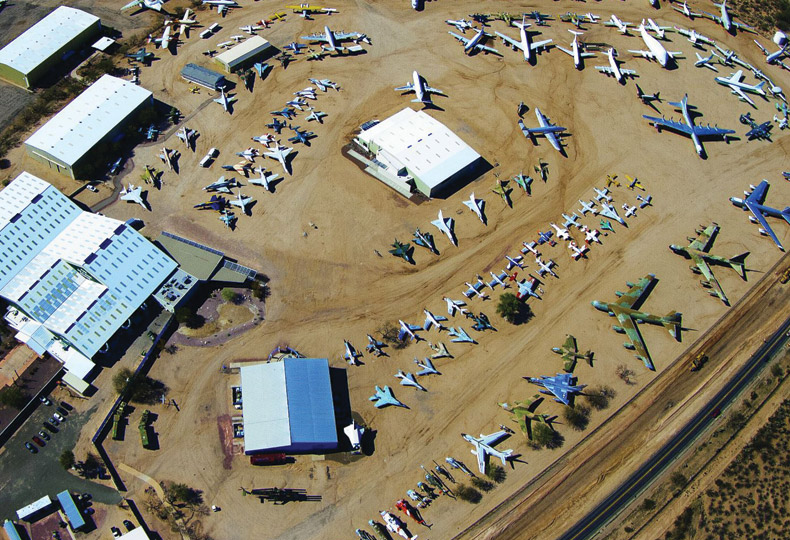 The Hacienda at the River A museum that takes you to new heights. Pima Air and Space Museum started with just a few planes in 1976 and has grown to become one of the world’s largest aerospace museums with a collection of over 300 aircraft across the history of flight.