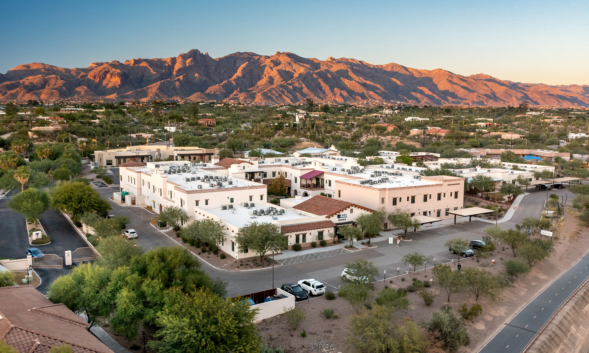 A serene desert retreat awaits