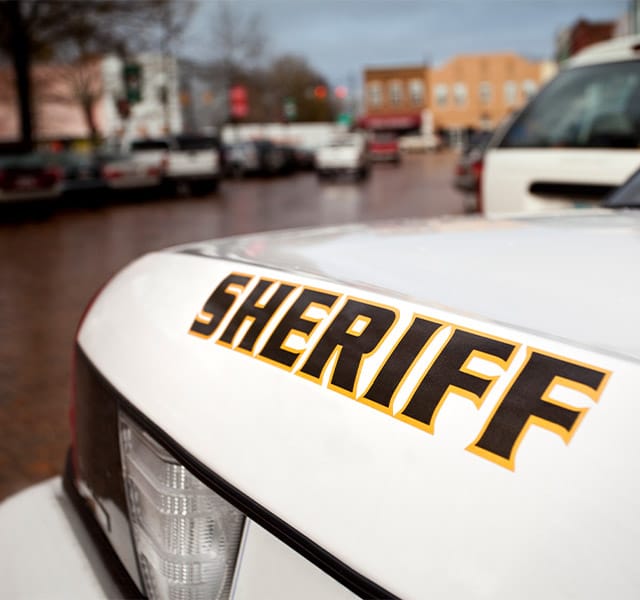Sheriff's Department Sheriff's department cruiser